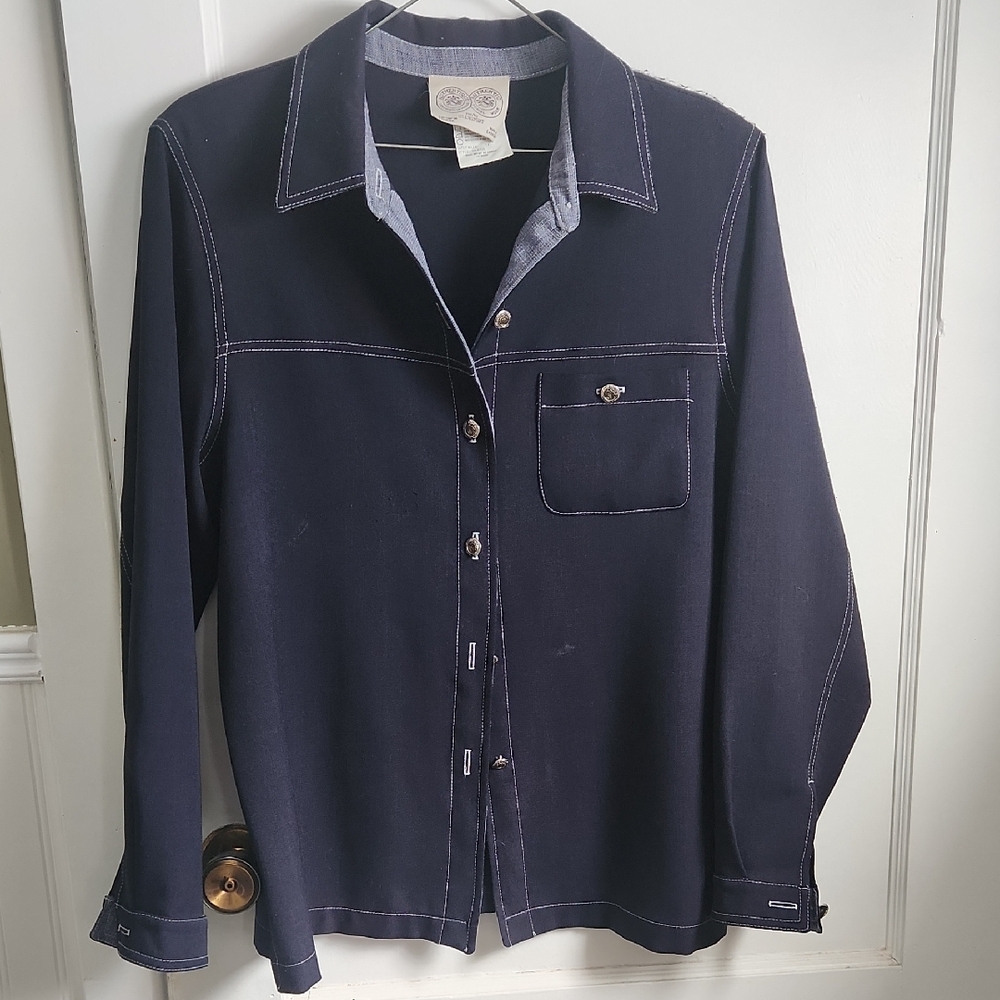 70s Leisure Suit Top